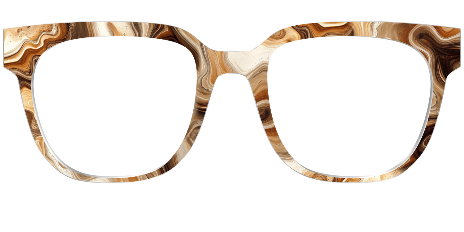The Espresso Marble - Front Top Image - Pair Eyewear