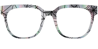 The Ethereal Iridescent Webs - Front Top Thumbnail - Pair Eyewear
