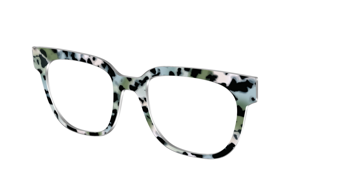 The Expressive Tortoise - Angle Top Image - Pair Eyewear