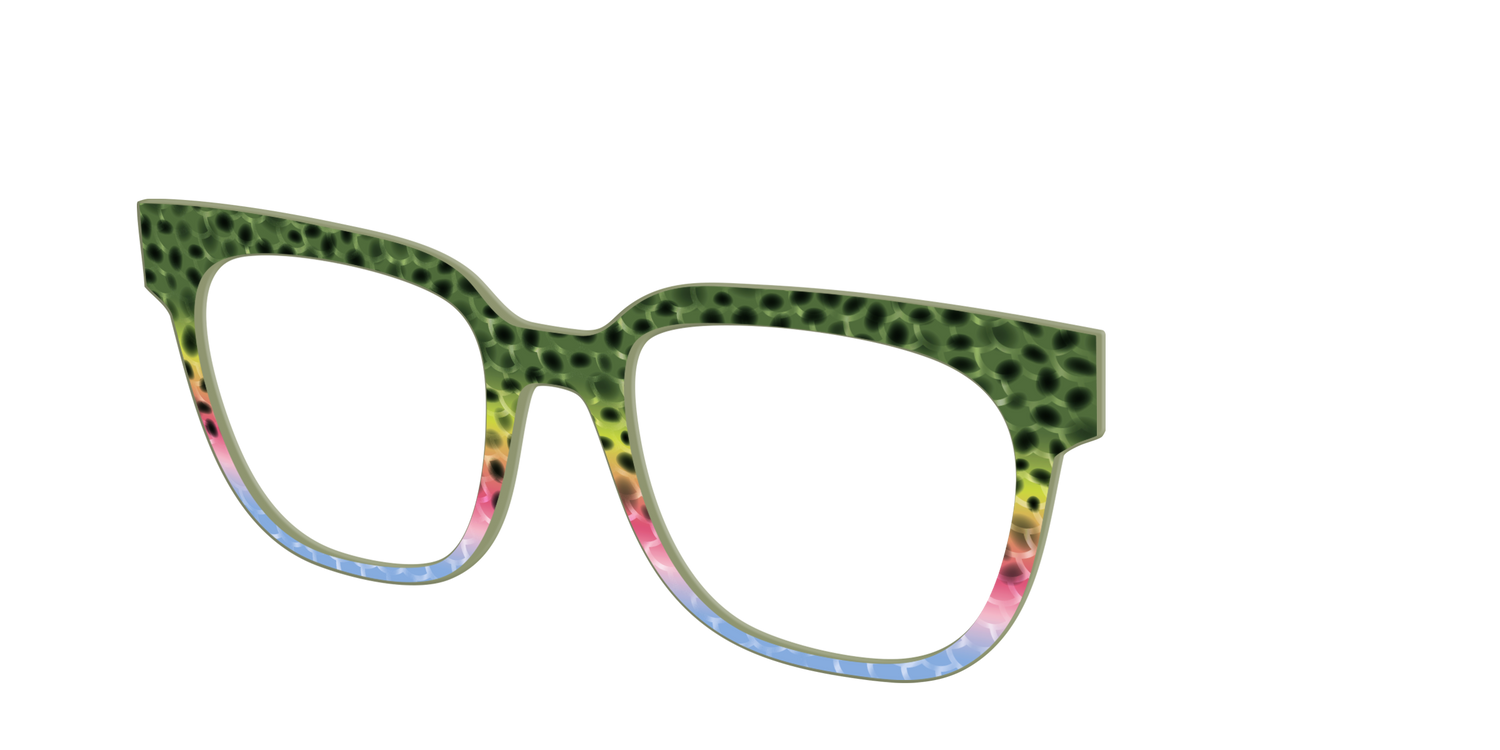 The Freshwater Trout Scales - Angle Top Image - Pair Eyewear