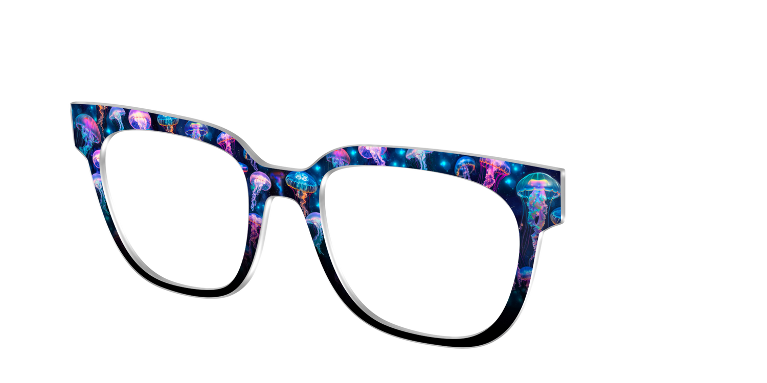 The Gleaming Jellyfish - Angle Top Image - Pair Eyewear