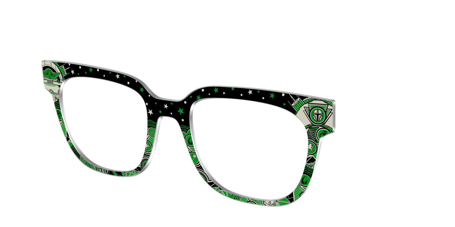 Grogu™ Deco Galaxy - Angle Top Image - Pair Eyewear
