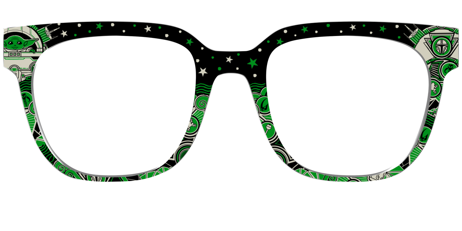 Grogu™ Deco Galaxy - Front Top Image - Pair Eyewear