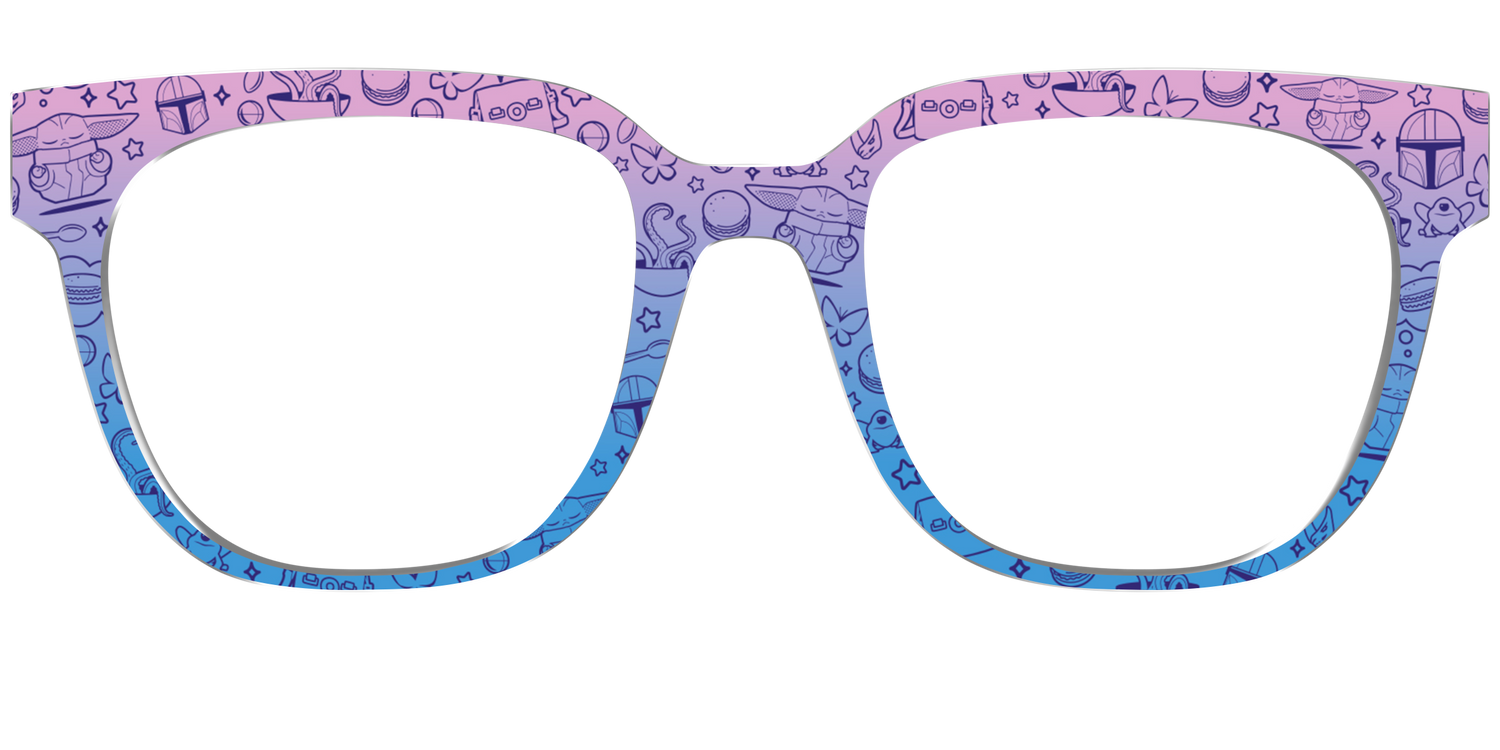 Grogu™ Galaxy Gradient - Front Top Image - Pair Eyewear