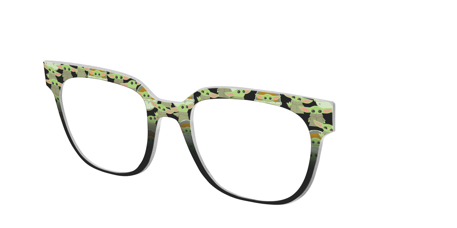 Grogu™ Gradient - Angle Top Image - Pair Eyewear