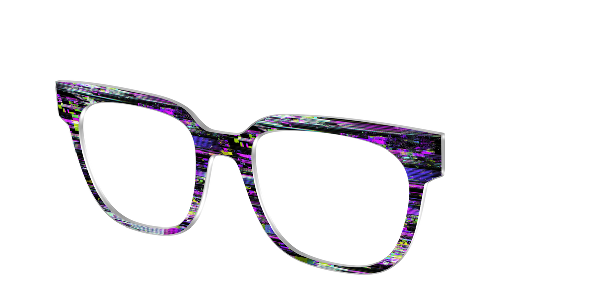 The Horror Film Glitch - Angle Top Image - Pair Eyewear