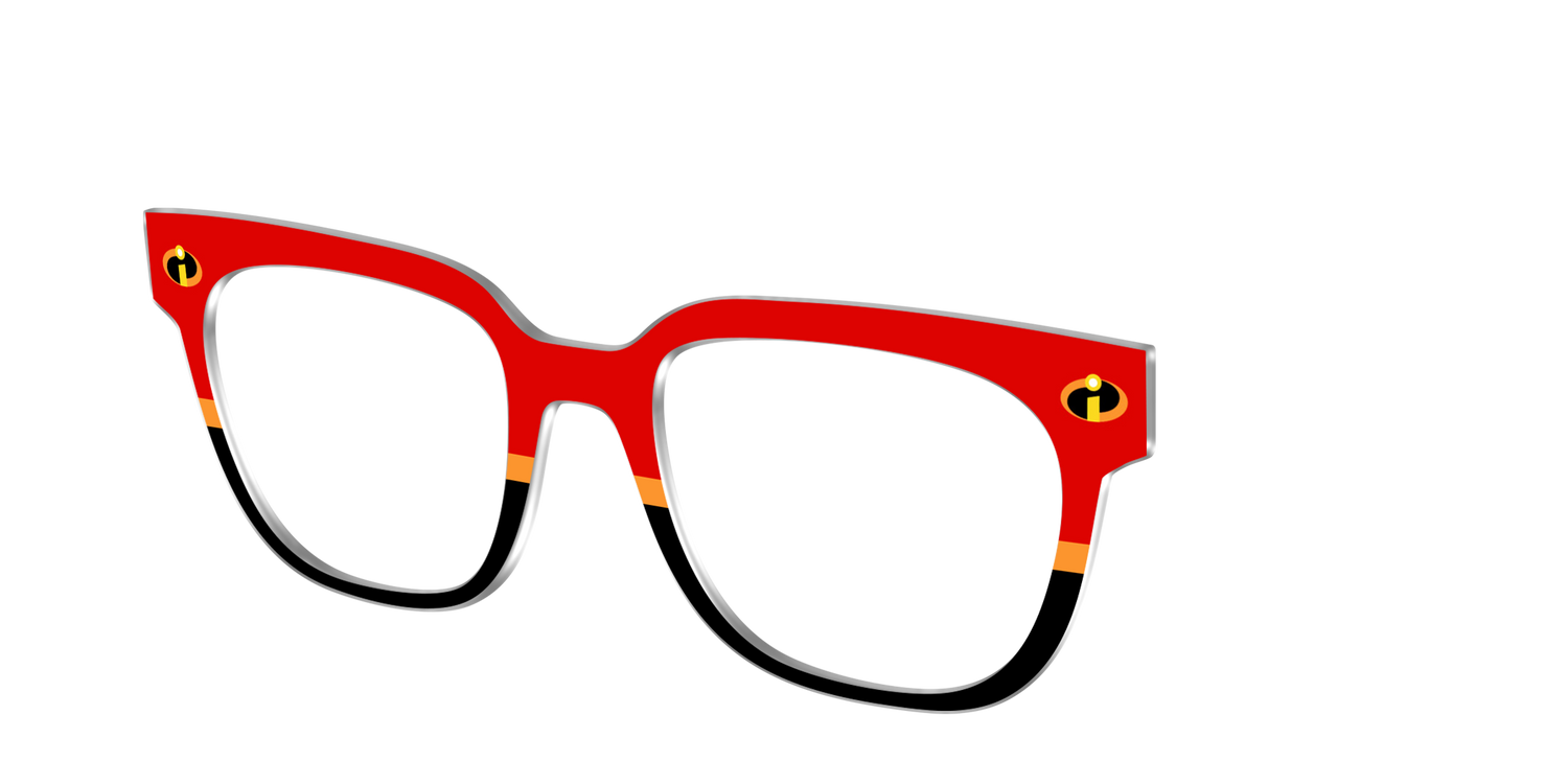 The Incredibles Super Suit - Angle Top Image - Pair Eyewear