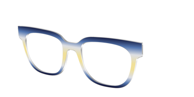The Indigo to Honeysuckle Gradient - Angle Top Thumbnail - Pair Eyewear