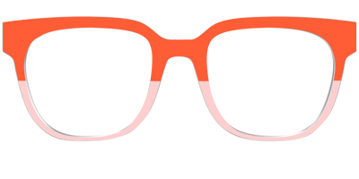 The Jasper & Venetian Pink Split - Front Top Thumbnail - Pair Eyewear