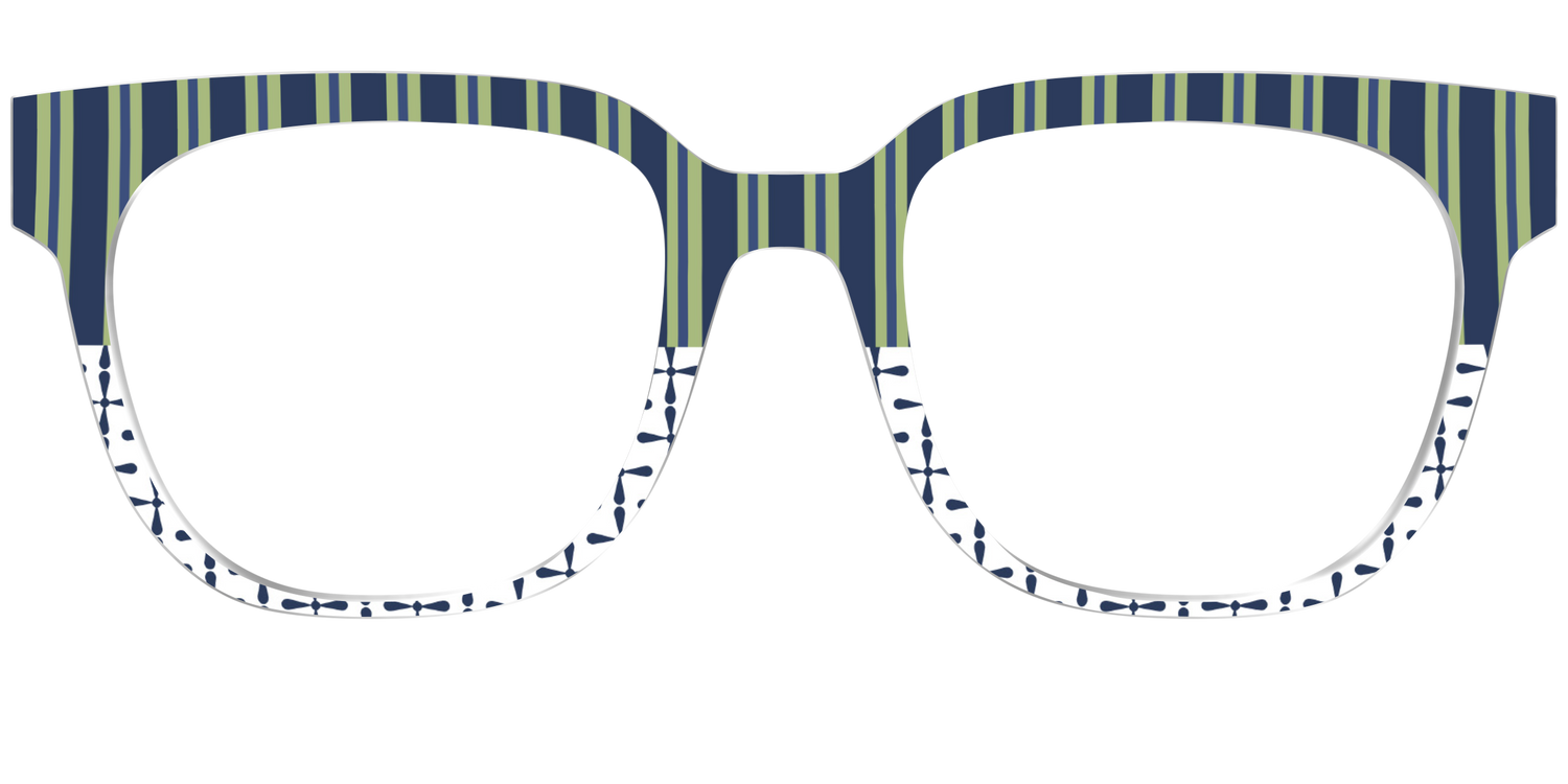 The Kayak Stripes - Front Top Image - Pair Eyewear