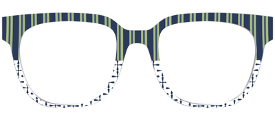 The Kayak Stripes - Front Top Thumbnail - Pair Eyewear