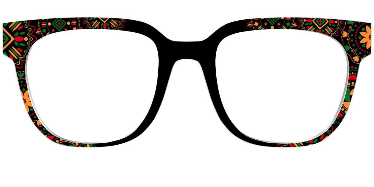 The Kwanzaa Medallion - Front Top Image - Pair Eyewear