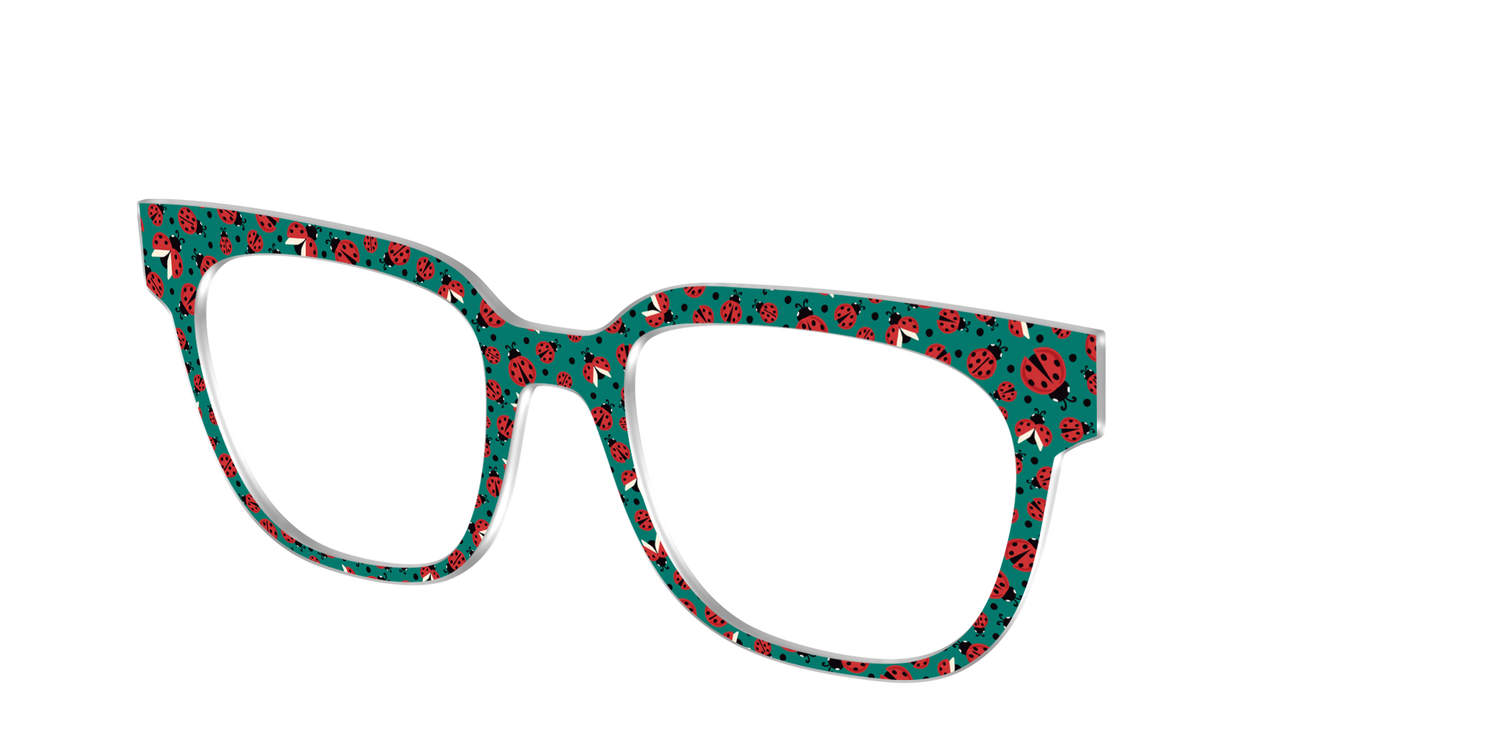 The Ladybug Bunch - Angle Top Image - Pair Eyewear