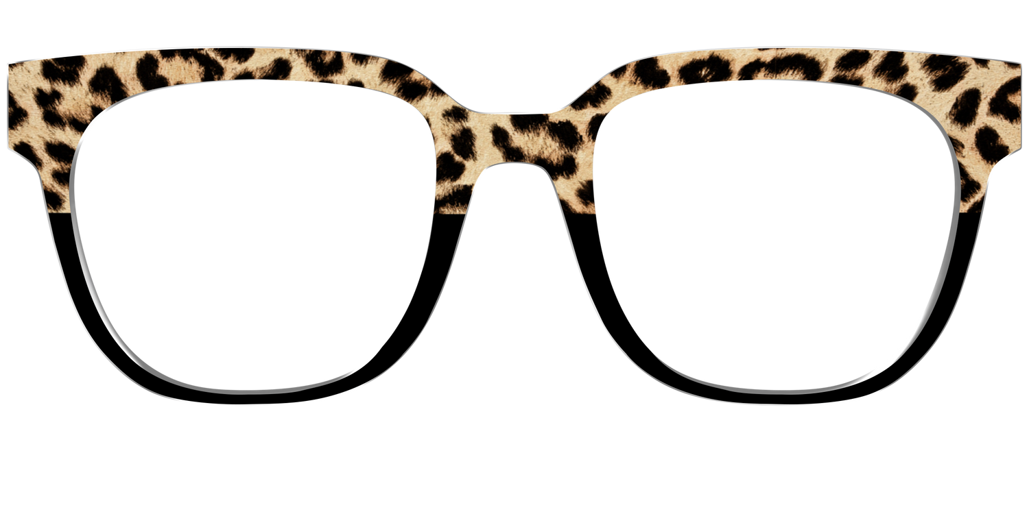 The Leopard Spots Split - Front Top Image - Pair Eyewear