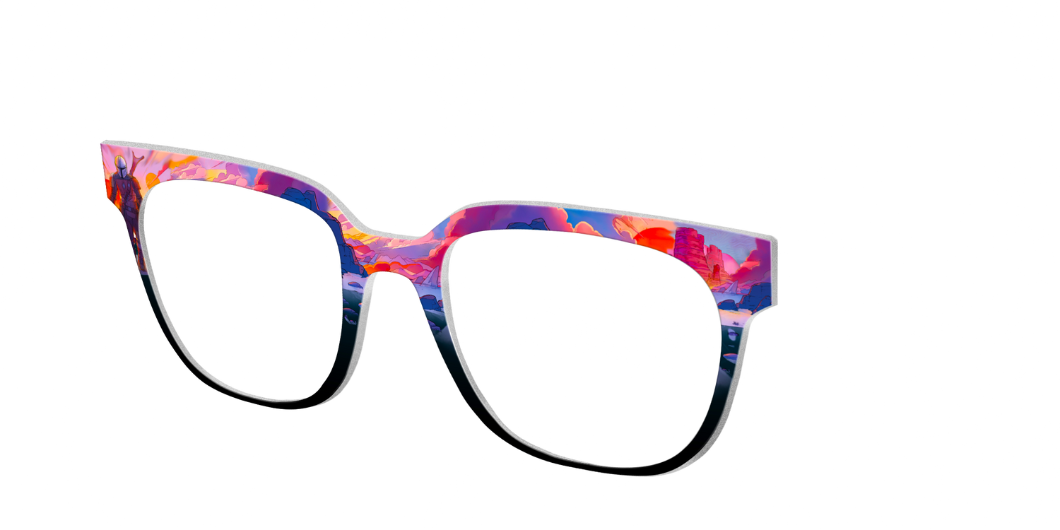 The Mandalorian™ Scenic Split - Angle Top Image - Pair Eyewear