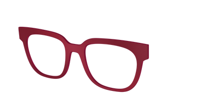 The Matte Burgundy - Angle Top Thumbnail - Pair Eyewear
