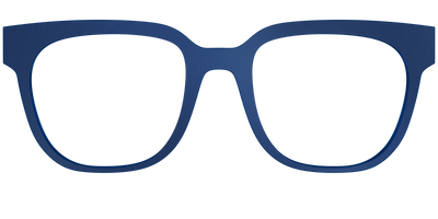 The Matte Navy - Front Top Thumbnail - Pair Eyewear
