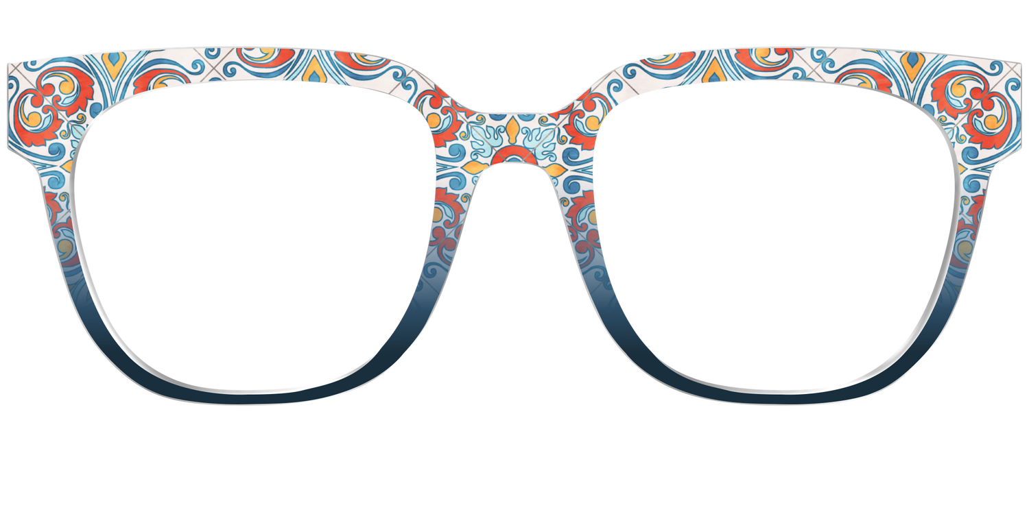 The Mediterranean Tile - Front Top Image - Pair Eyewear