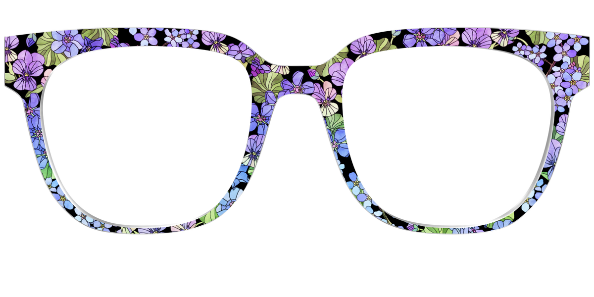 The Night-Blooming Stained Glass - Front Top Image - Pair Eyewear