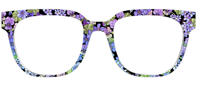 The Night-Blooming Stained Glass - Front Top Thumbnail - Pair Eyewear