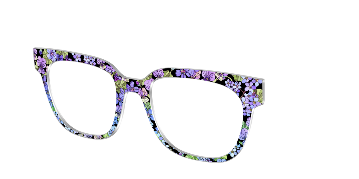 The Night-Blooming Stained Glass - Angle Top Image - Pair Eyewear