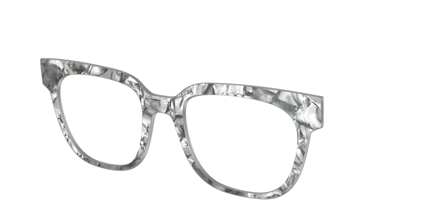 The Obsidian Pearl Marble - Angle Top Image - Pair Eyewear