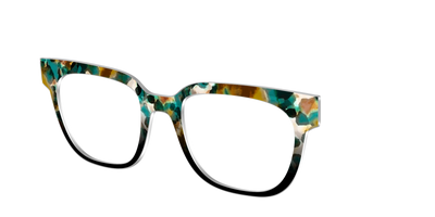 The Oxidized Copper Tortoise - Angle Top Thumbnail - Pair Eyewear
