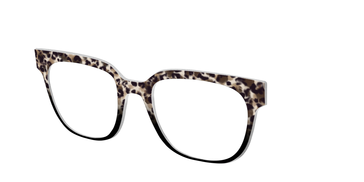 The Party Animal Tortoise - Angle Top Image - Pair Eyewear