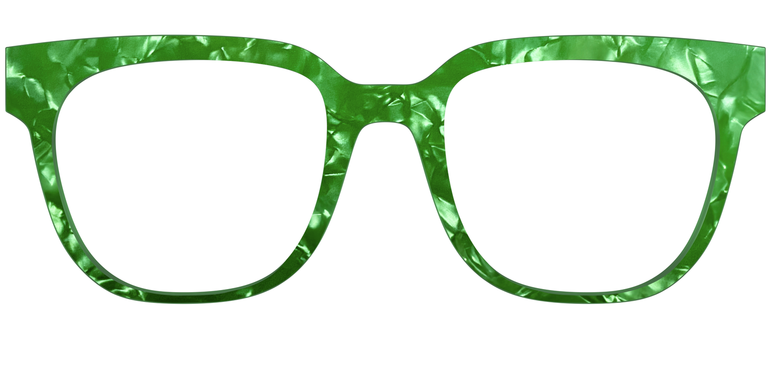 The Peridot Pearl Marble - Front Top Image - Pair Eyewear