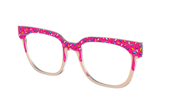 The Pink Pastry - Angle Top Thumbnail - Pair Eyewear