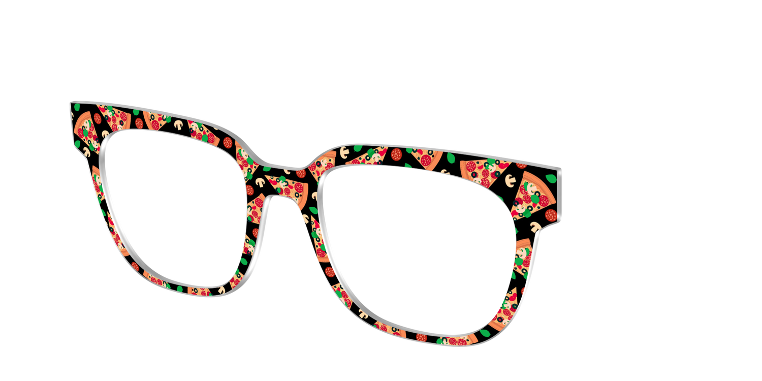The Pizza Slices - Angle Top Image - Pair Eyewear
