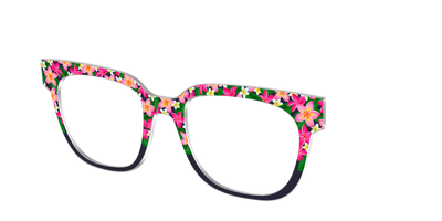 The Plumeria Crown - Angle Top Thumbnail - Pair Eyewear