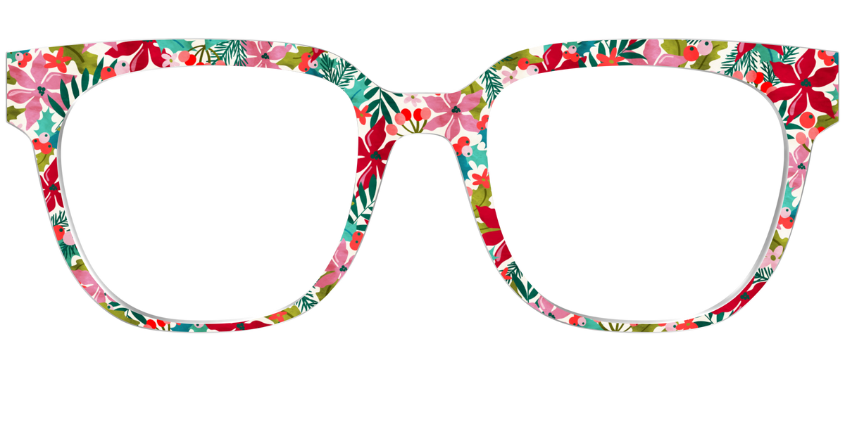 The Poinsettia Grove - Front Top Image - Pair Eyewear