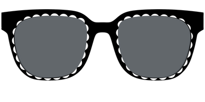 The Polarized Stylish Daisy Sun Top - Front Top Thumbnail - Pair Eyewear