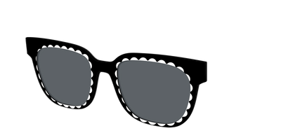The Polarized Stylish Daisy Sun Top - Angle Top Thumbnail - Pair Eyewear