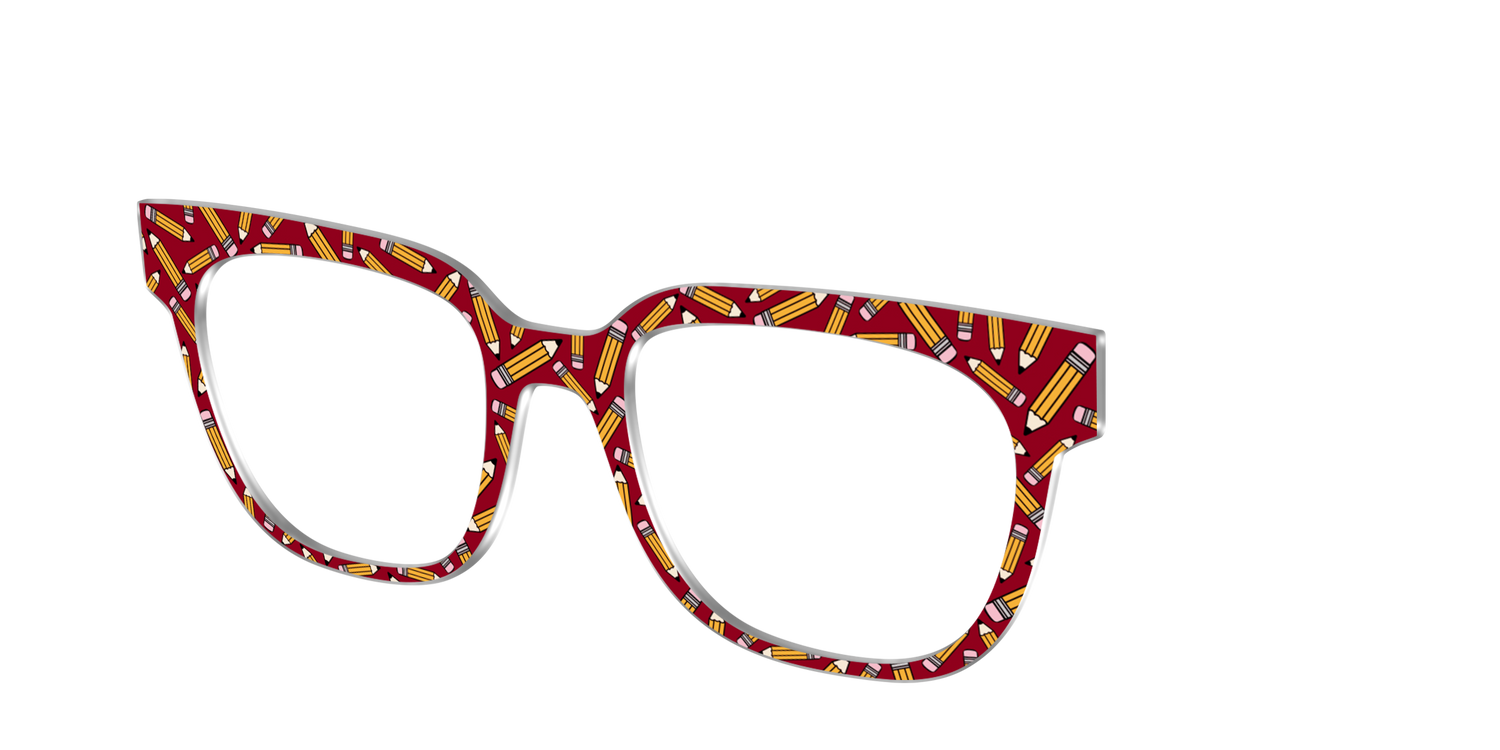 The Preppy Pencils - Angle Top Image - Pair Eyewear