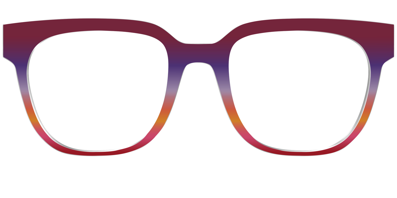 The Primary Gradient - Front Top Image - Pair Eyewear