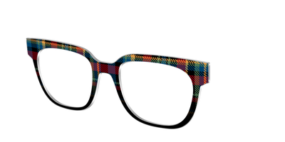 The Principal Plaid - Angle Top Thumbnail - Pair Eyewear