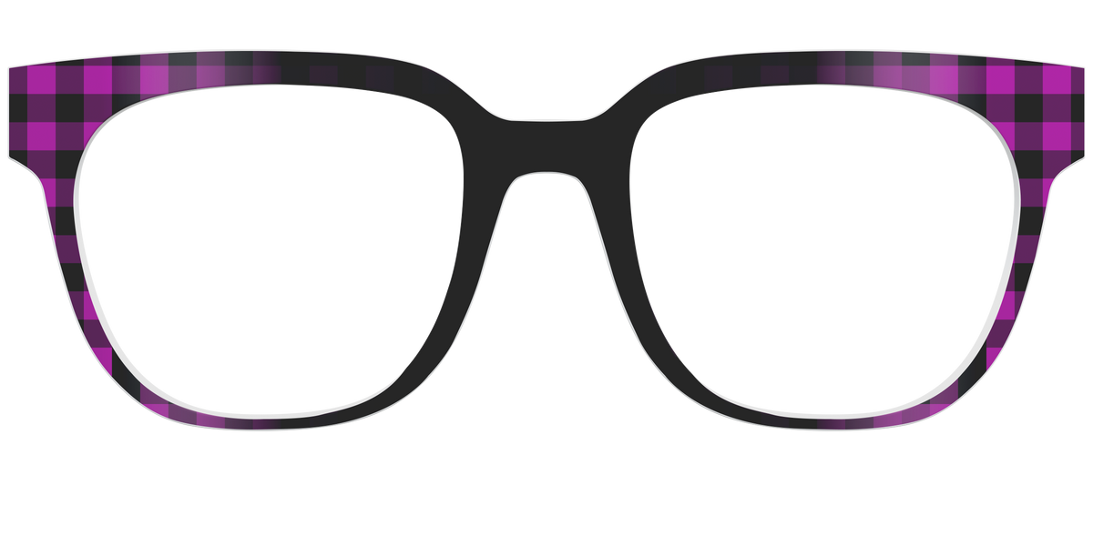 The Reimagined Plaid - Front Top Image - Pair Eyewear