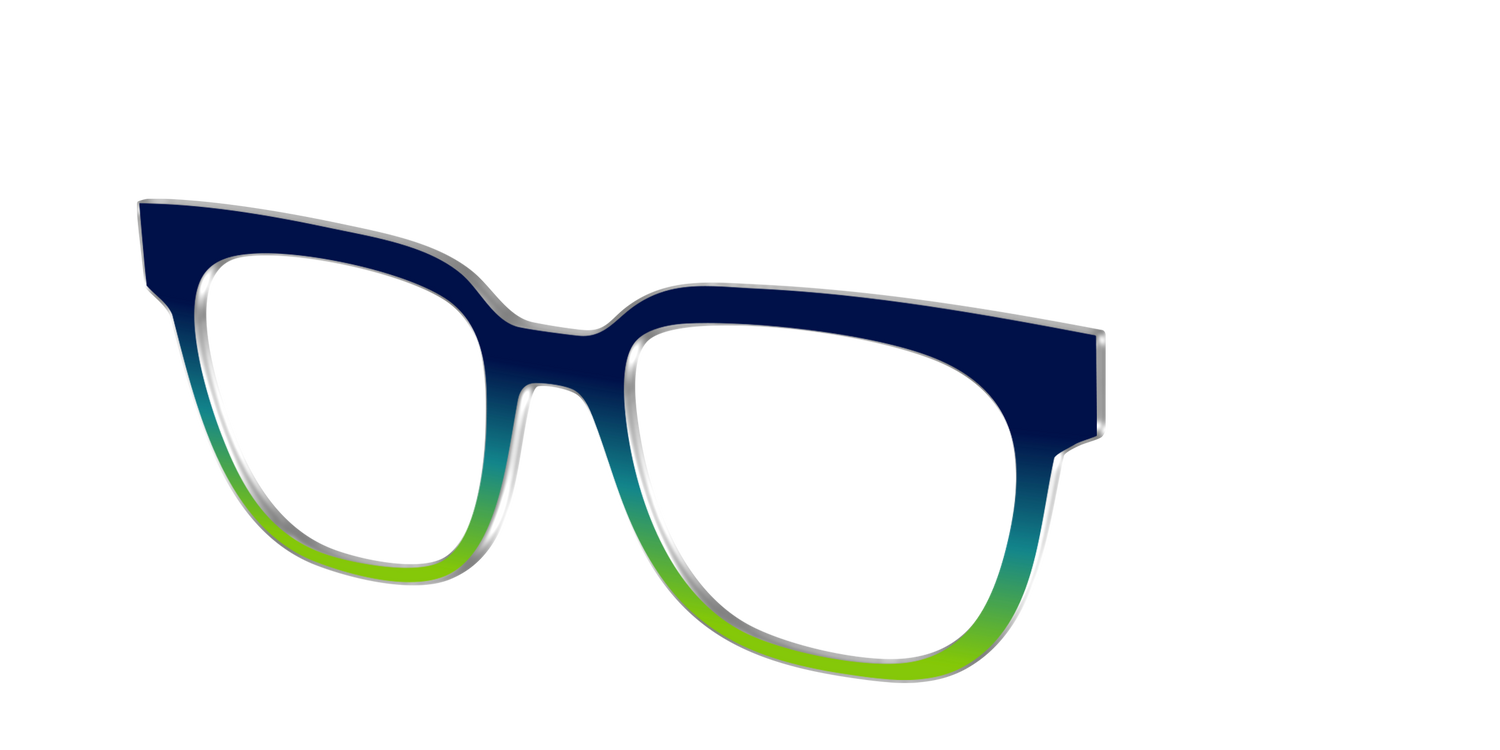 The Rockstar Gradient - Angle Top Image - Pair Eyewear