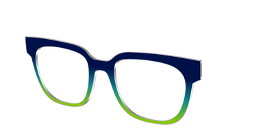 The Rockstar Gradient - Angle Top Thumbnail - Pair Eyewear