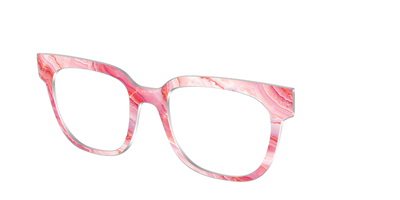 The Rose Quartz Geode - Angle Top Thumbnail - Pair Eyewear