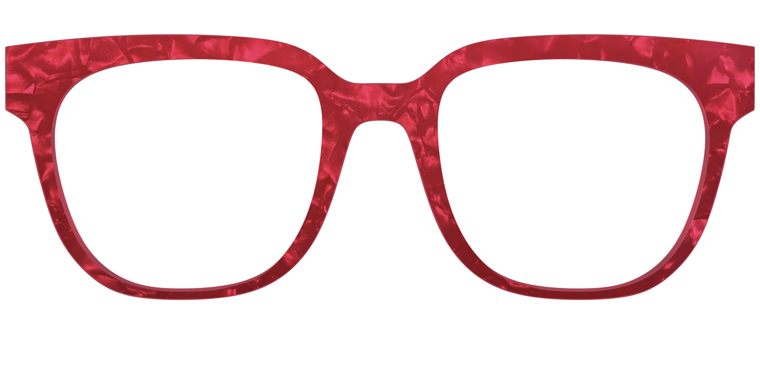The Ruby Pearl Marble - Front Top Image - Pair Eyewear
