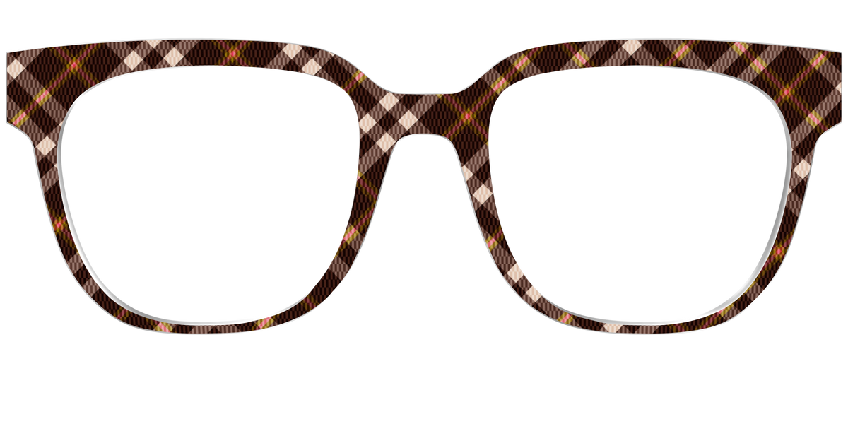 The Rustic Plaid - Front Top Image - Pair Eyewear