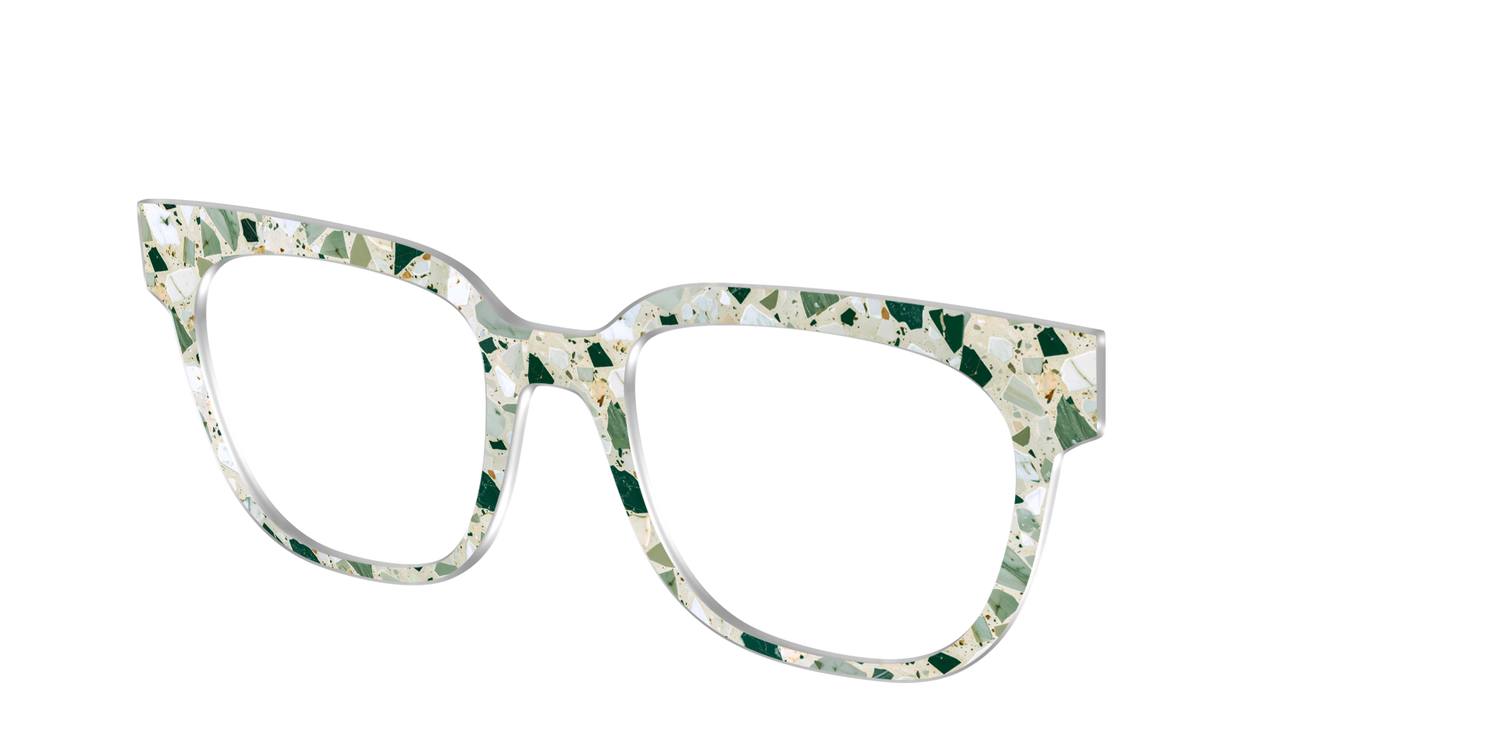 The Sage Terrazzo - Angle Top Image - Pair Eyewear