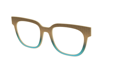 The Sand to Sea Gradient Check - Angle Top Thumbnail - Pair Eyewear