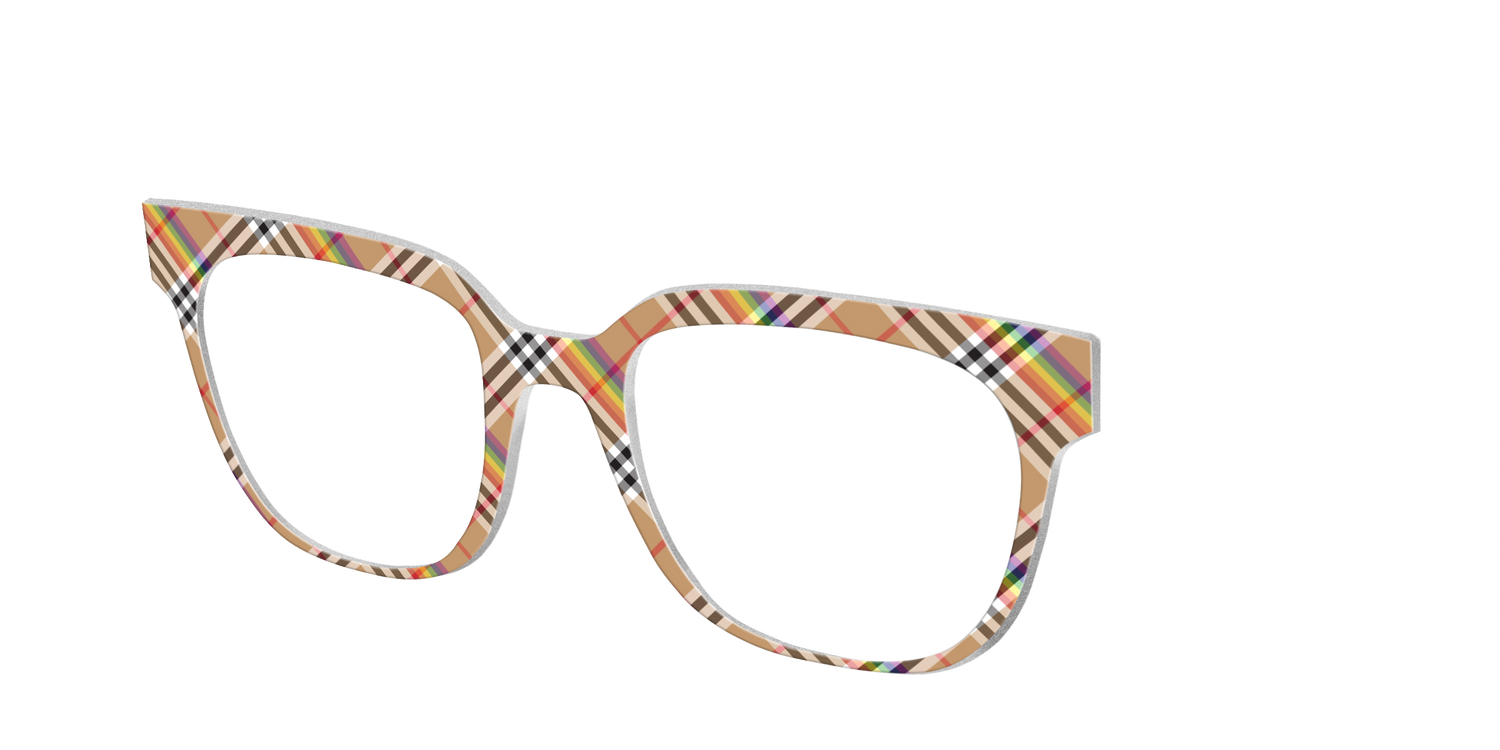 The Scholarly Plaid - Angle Top Image - Pair Eyewear