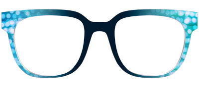 The Sea Foam Bokeh - Front Top Thumbnail - Pair Eyewear