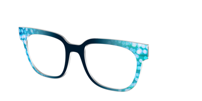 The Sea Foam Bokeh - Angle Top Thumbnail - Pair Eyewear