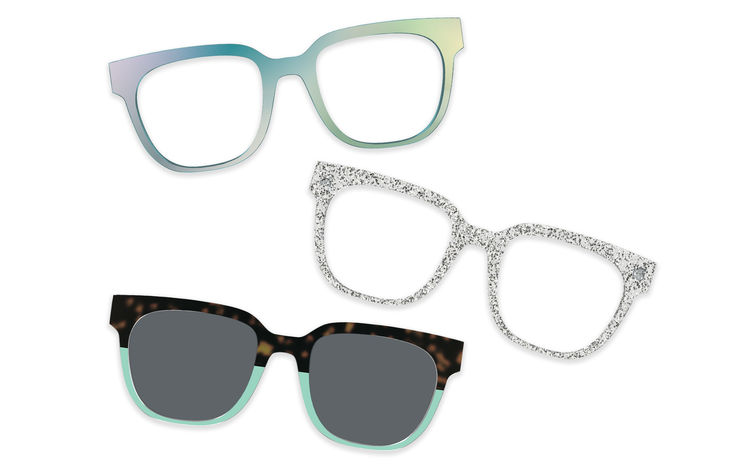 Seafoam Clear - Set - Product Image 12 - Pair Eyewear
